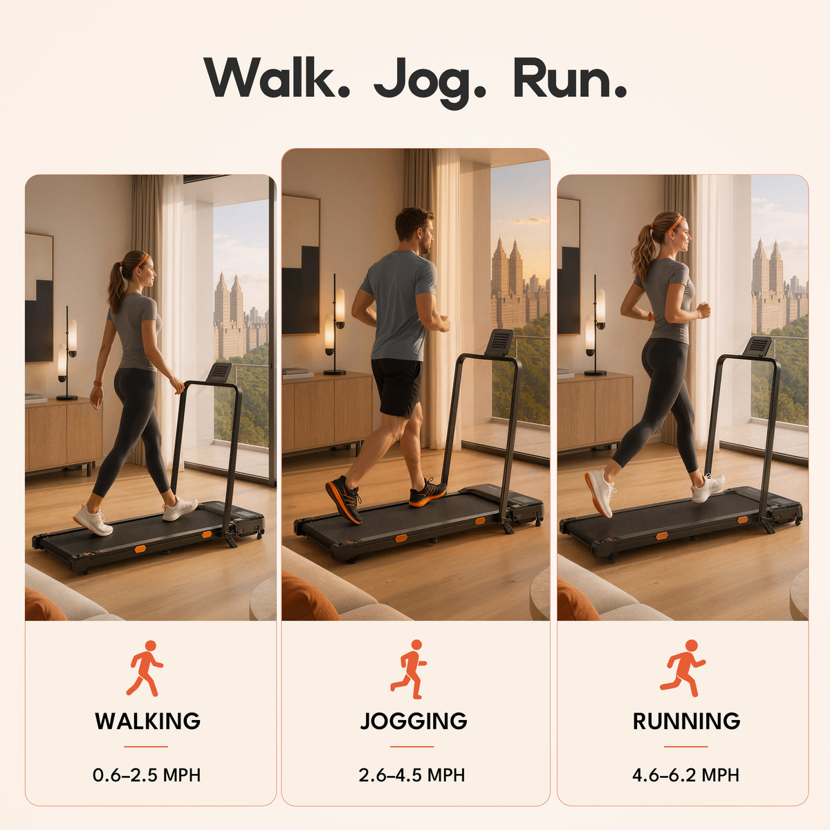 Cybergoing T12 Walking Pad Treadmill for Home Powered By Bosch