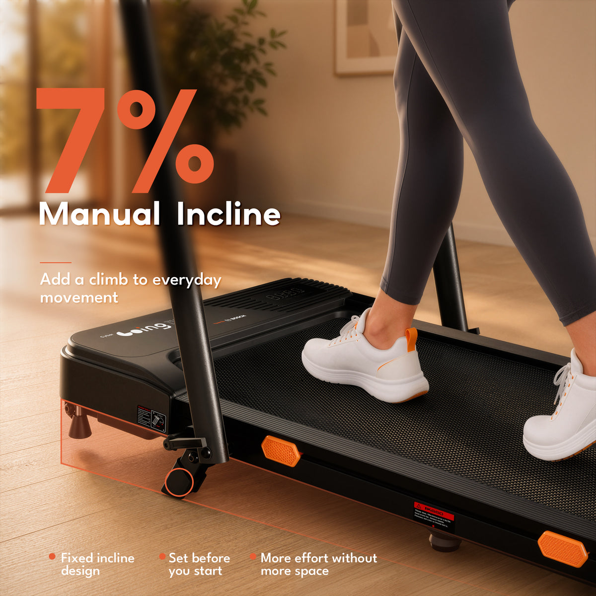 Cybergoing T12 Walking Pad Treadmill for Home Powered By Bosch