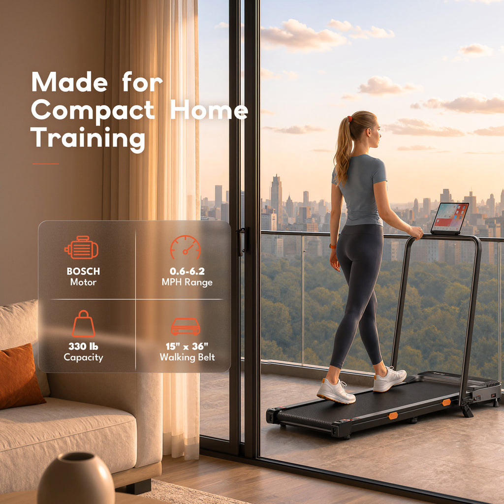 Cybergoing T12 Walking Pad Treadmill for Home Powered By Bosch