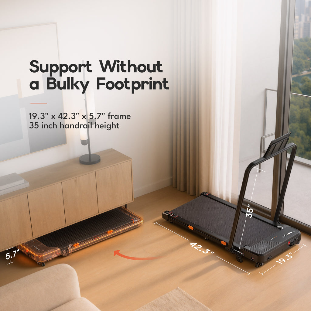 Cybergoing T12 Walking Pad Treadmill for Home Powered By Bosch